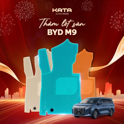 Thảm lót sàn ô tô BYD M9