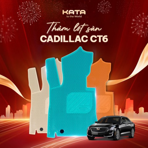 Thảm lót sàn ô tô Cadillac CT6
