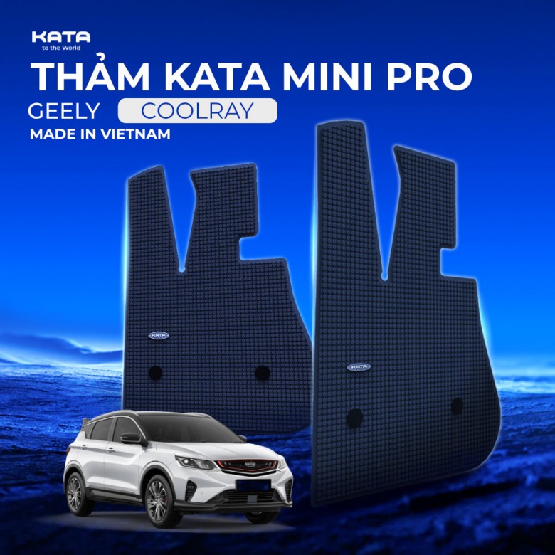 Thảm lót sàn xe Geely Coolray PVC nguyên sinh chất lượng