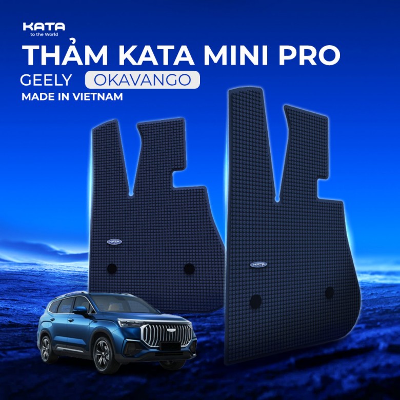 Thảm Lót Sàn Xe Ô Tô Geely Okavango Cao Cấp Chính Hãng