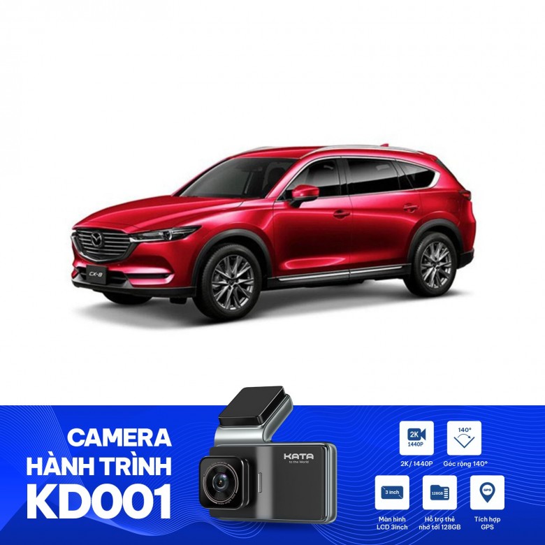 Lắp Camera Hành Trình Mazda CX-8 2022