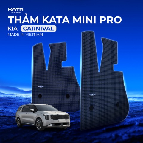 Thảm Lót Sàn Ô Tô KATA Dành Cho Xe Kia Carnival 2022-2026