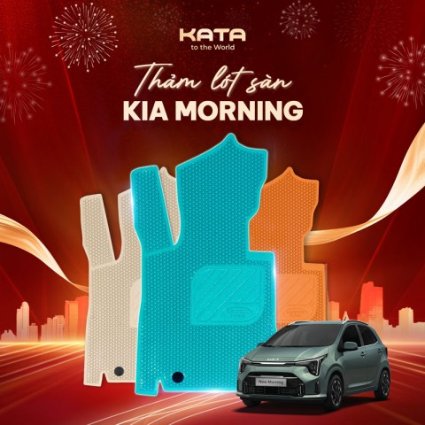 Thảm Lót Sàn Ô Tô Kia Morning 2025
