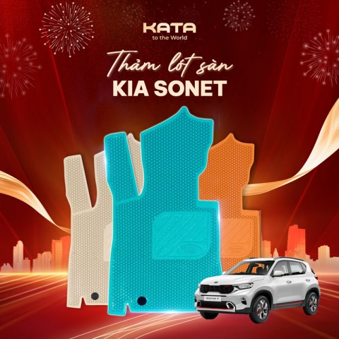  Thảm lót sàn ô tô Kia Sonet