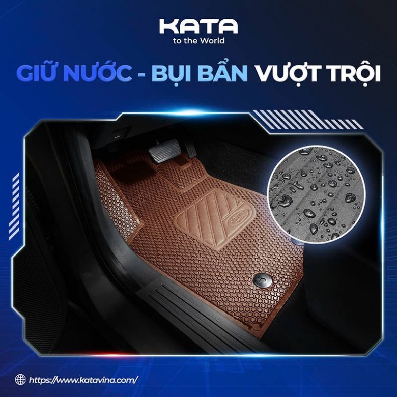 Thảm lót sàn xe Geely Coolray PVC nguyên sinh chất lượng