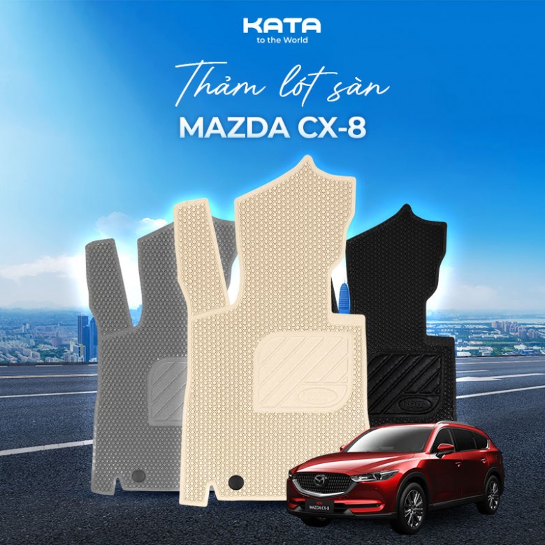Thảm lót sàn ô tô Mazda CX-8