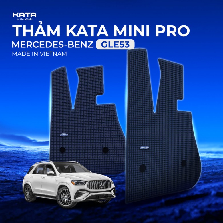 Thảm lót sàn ô tô KATA cho xe Mercedes AMG GLE53 Coupe