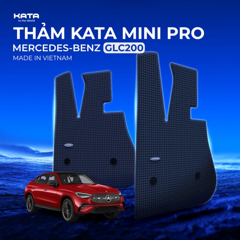 Thảm lót sàn ô tô KATA cho xe Mercedes-Benz GLC 200 4Matic