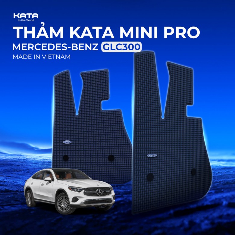 Thảm lót sàn ô tô KATA dành cho xe Mercedes GLC 300 4Matic