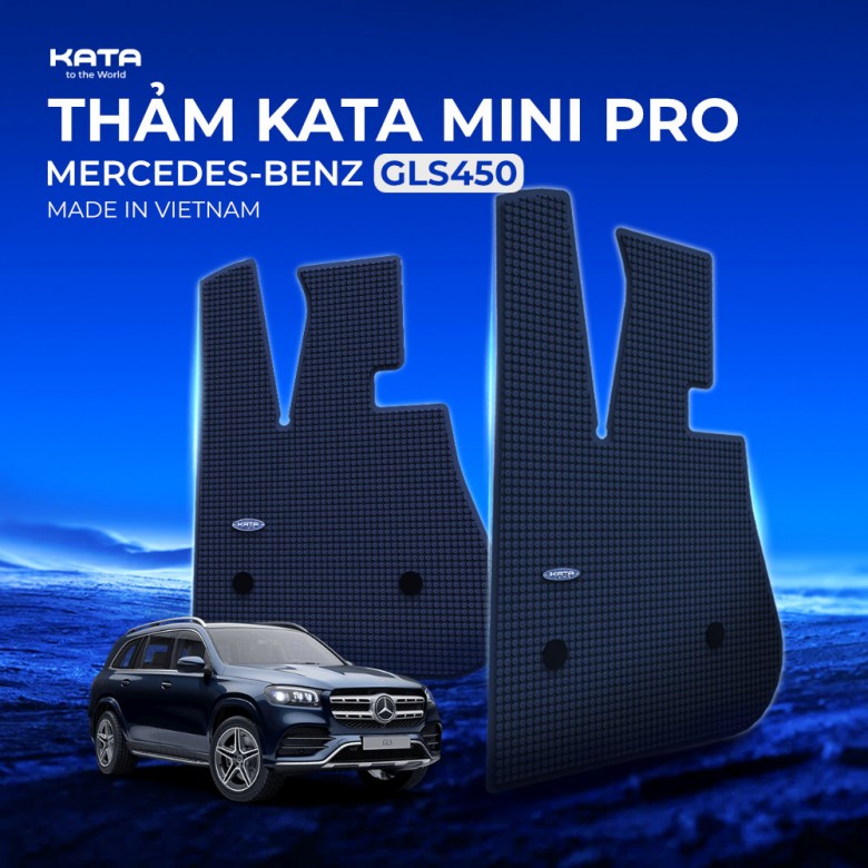 Thảm lót sàn ô tô KATA dành cho xe Mercedes GLS 450 4Matic