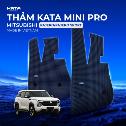 Thảm Lót Sàn Ô Tô KATA Cho Xe Mitsubishi Pajero/Pajero Sport