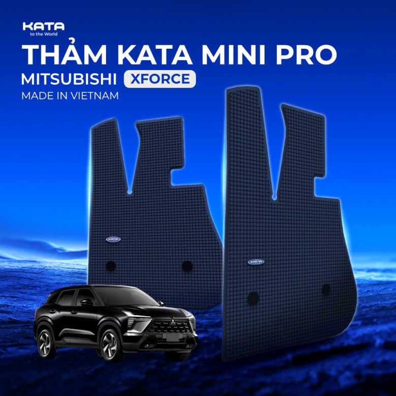 Thảm lót sàn ô tô KATA dành cho xe Mitsubishi Xforce 2026