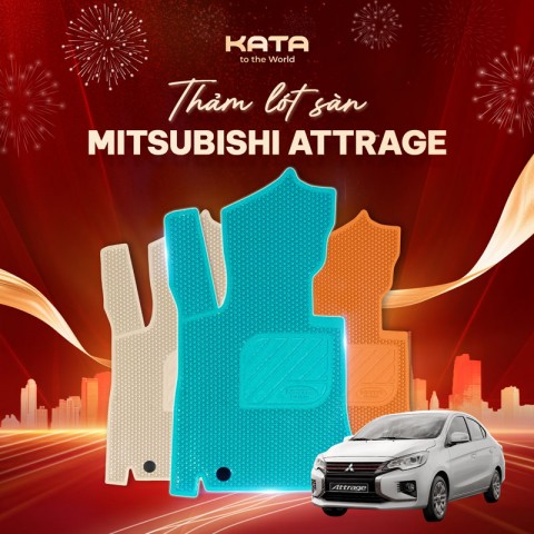 Thảm lót sàn Xe Mitsubishi Attrage 2021-2025