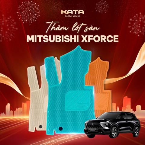 Thảm lót sàn xe Mitsubishi Xforce 2024-2025