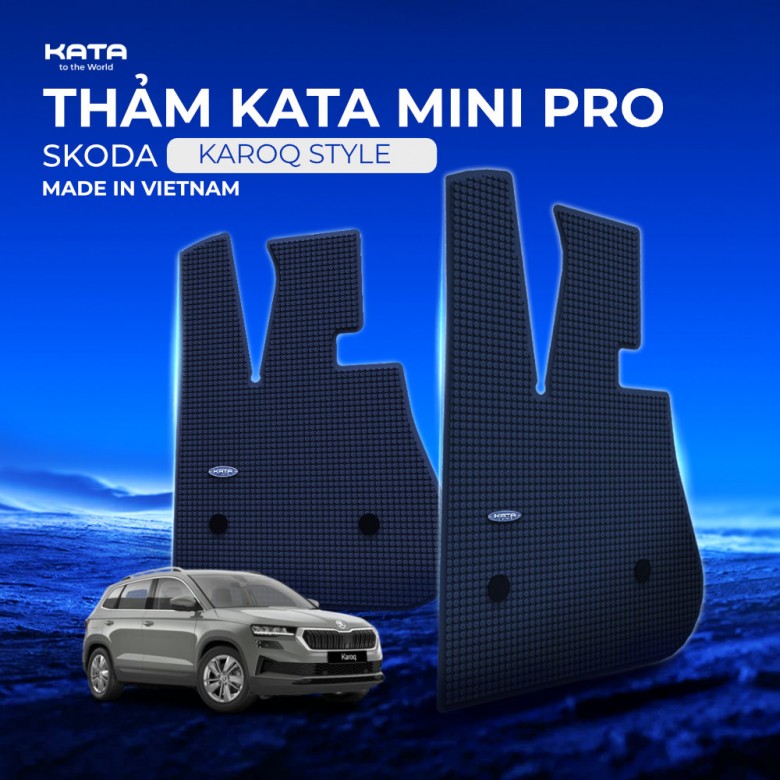 Thảm Lót Sàn Ô Tô Skoda Karoq Style
