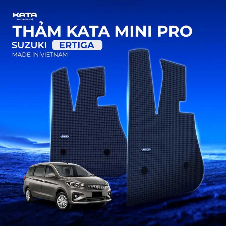 Thảm lót sàn ô tô KATA dành cho Xe Suzuki Ertiga Xăng/Hybrid