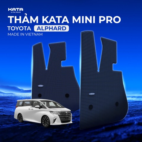 Thảm Lót Sàn Ô Tô KATA Dành Cho Xe Toyota Alphard