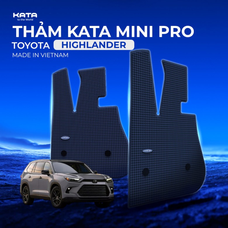 Thảm lót sàn ô tô Toyota Highlander