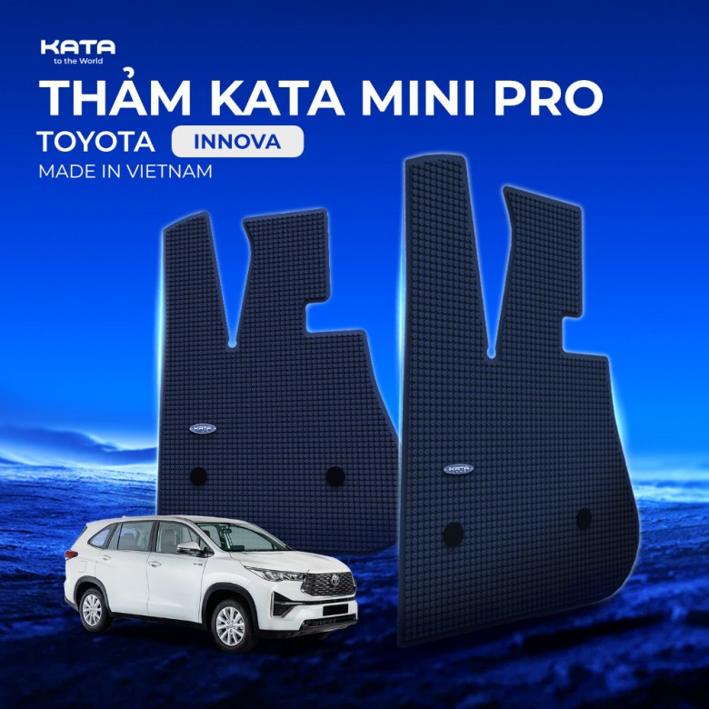 Thảm Lót Sàn Ô Tô KATA Dùng Cho Xe Toyota Innova 2008-2016