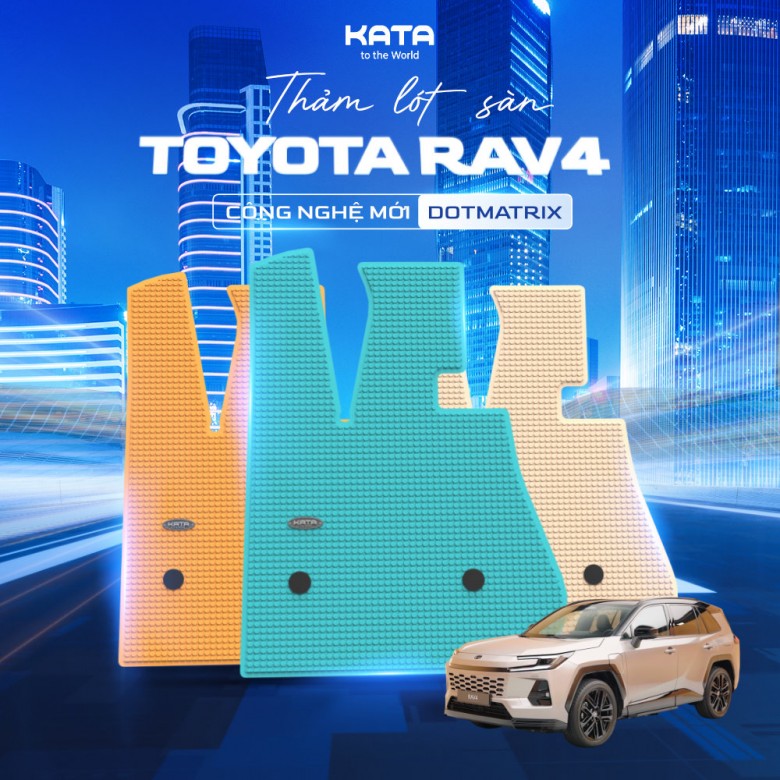 Thảm lót sàn ô tô Toyota RAV4