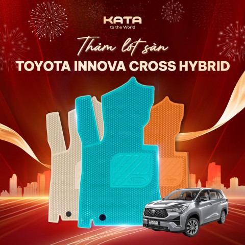 Thảm Lót Sàn Ô Tô Toyota Innova Cross (bản Hybrid) 2025