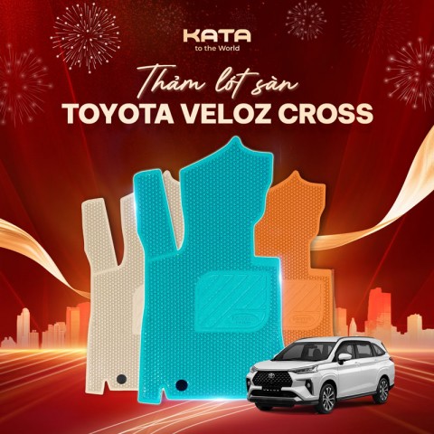 Thảm Lót Sàn Ô Tô Toyota Veloz Cross 2022-2025