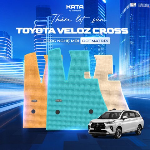 Thảm Lót Sàn Ô Tô Toyota Veloz Cross 2022-2025