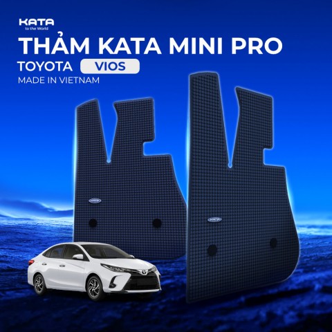 Thảm Lót Sàn Ô Tô KATA Dùng Cho Xe Toyota Vios 2017-2026
