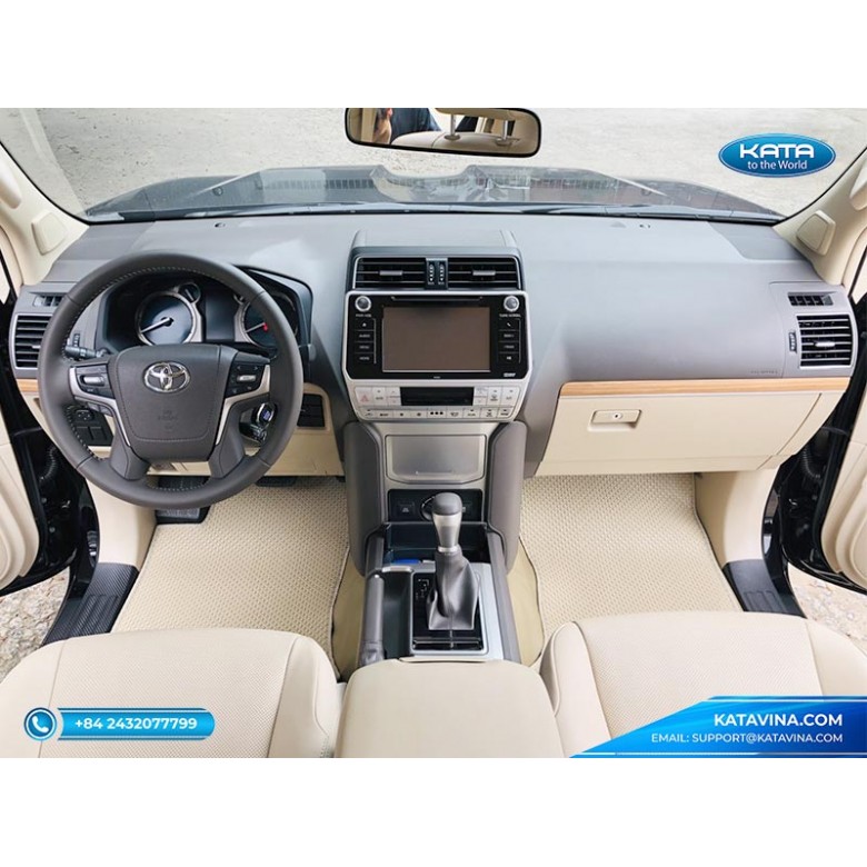 Thảm Lót Sàn Xe Ô Tô KATA Dùng Cho Xe Toyota Cruiser Prado
