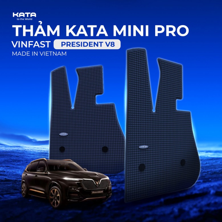 Thảm Lót Sàn Ô Tô KATA Dùng Cho Xe Vinfast President V8