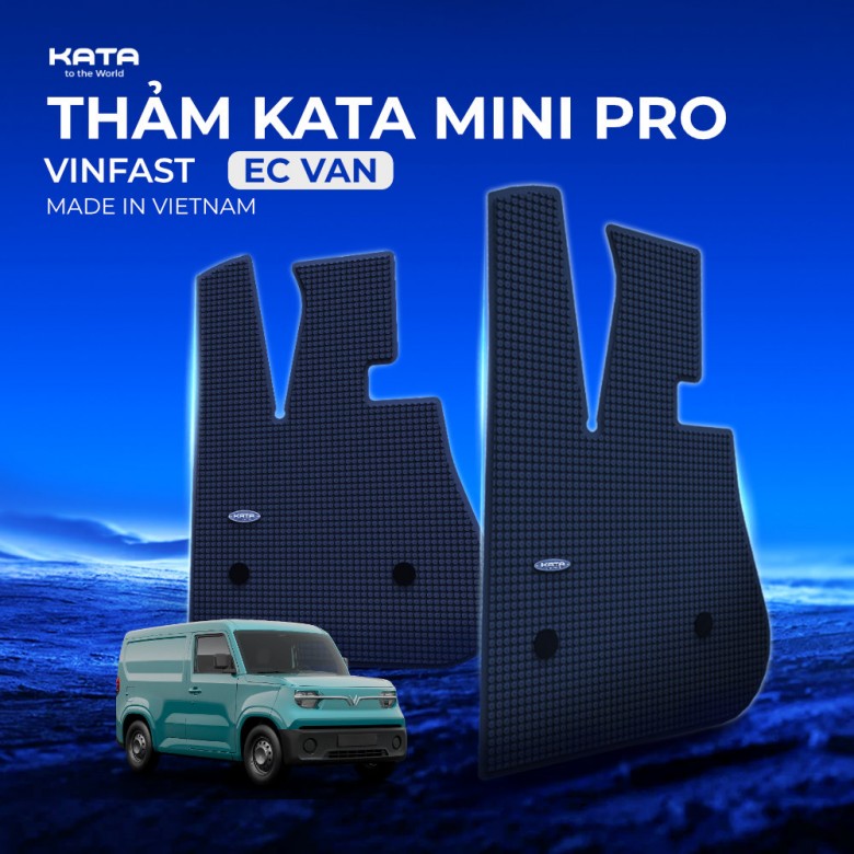 Thảm Lót Sàn Ô Tô KATA Dành Cho Xe Vinfast EC Van