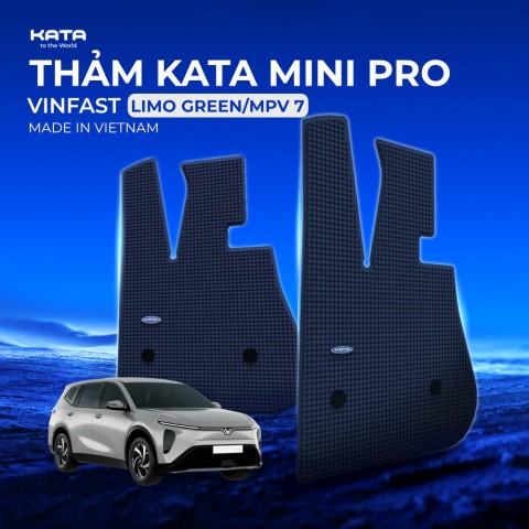 Thảm Lót Sàn Ô Tô KATA Dùng Cho Xe Limo Green/MPV 7