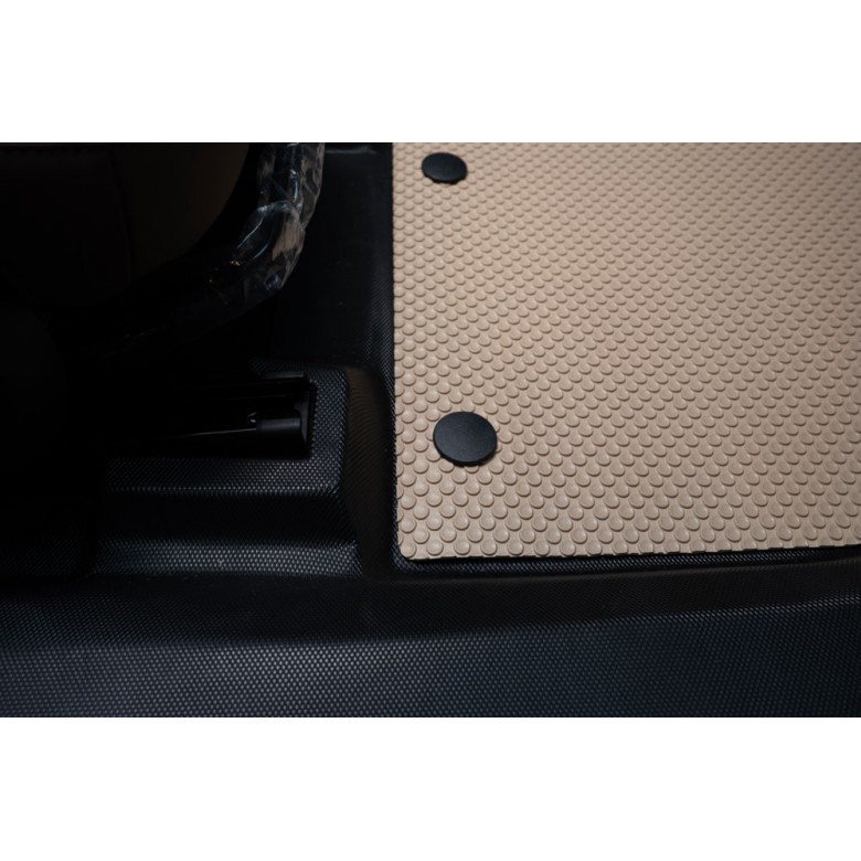 Thảm Lót Sàn Xe Limo Green TPE Tràn Viền & PVC Vân Dotmatrix 