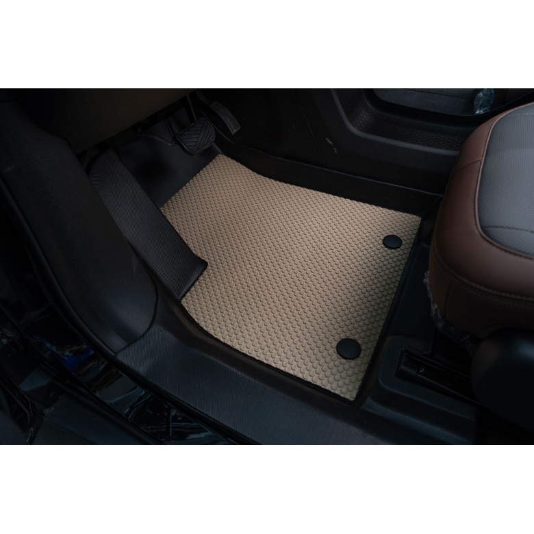 Thảm Lót Sàn Xe Limo Green TPE Tràn Viền & PVC Vân Dotmatrix 