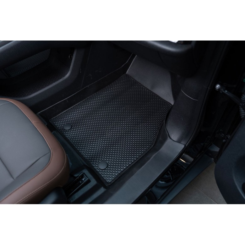 Thảm Lót Sàn Xe Limo Green TPE Tràn Viền & PVC Vân Dotmatrix 