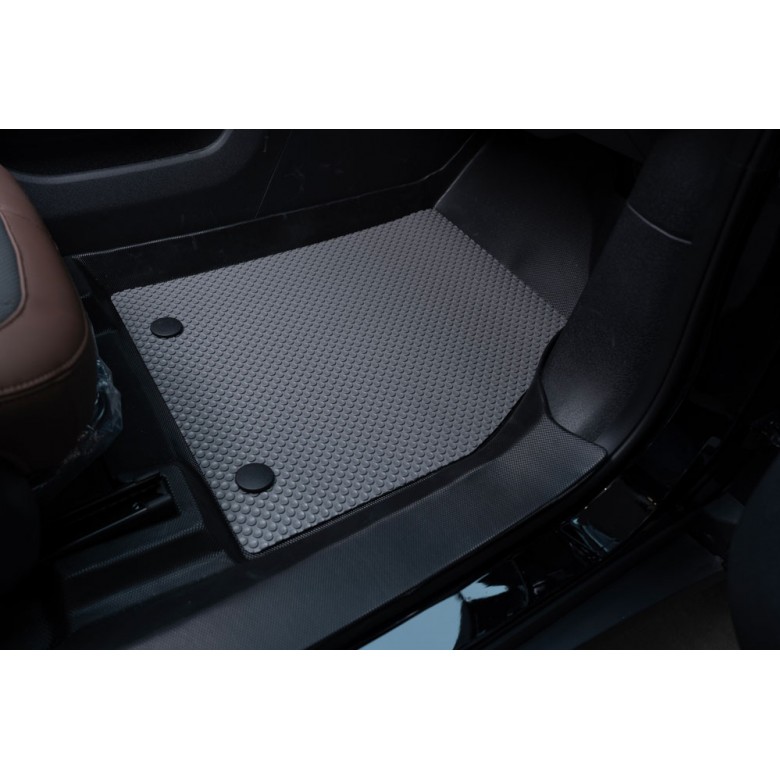 Thảm Lót Sàn Xe Limo Green TPE Tràn Viền & PVC Vân Dotmatrix 