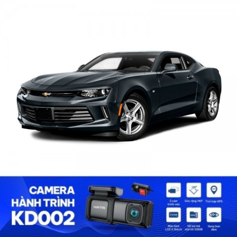 Lắp đặt camera hành trình cho xe Chevrolet Camaro