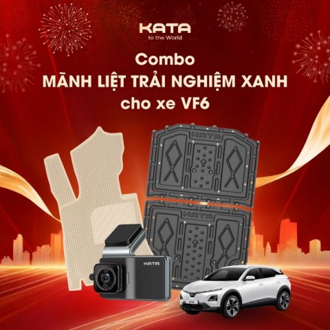 Combo Mãnh Liệt Trải Nghiệm Xanh cho xe VF6