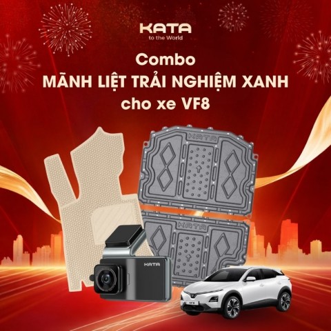 Combo Mãnh Liệt Trải Nghiệm Xanh cho xe VF8