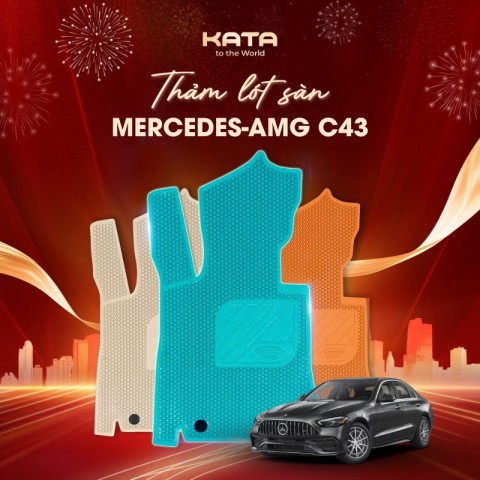 Thảm Lót Sàn Mercedes-AMG C 43