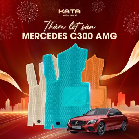 Thảm Lót Sàn Ô Tô Mercedes C300 AMG 2025