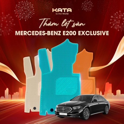 Thảm lót sàn ô tô Mercedes-Benz E200 Exclusive