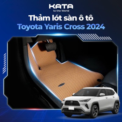 Thảm Lót Sàn Ô Tô Toyota Yaris Cross 2024