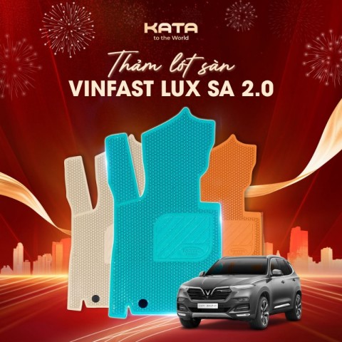 Thảm lót sàn xe VinFast LUX SA 2.0