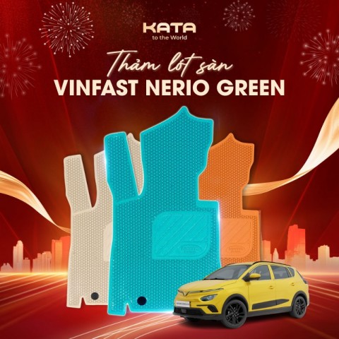 Thảm Lót Sàn Ô Tô VinFast Nerio Green