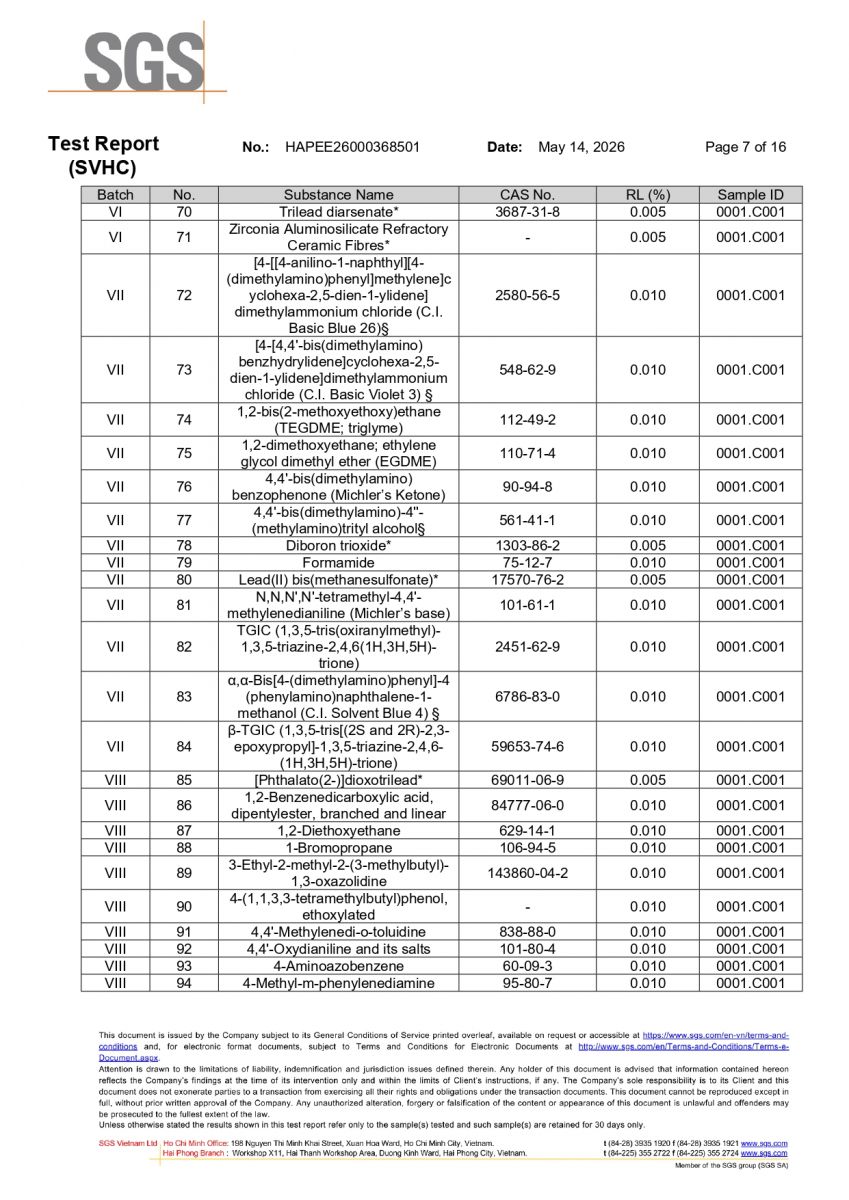 Thảm Lót Sàn Ô Tô KATA TPE Tràn Viền Đạt Chứng Nhận REACH SVHC Toàn Cầu 7