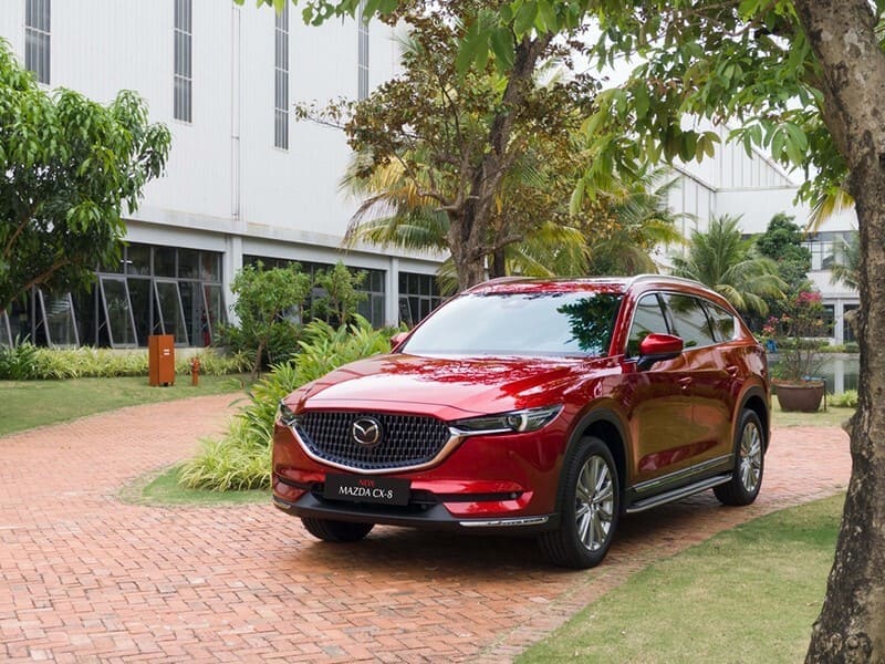 Mazda CX-8 mẫu xe gia đình mềm mại, điệu đà