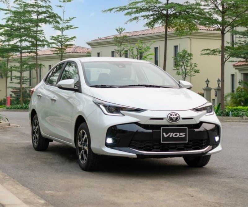 Toyota Vios là mẫu xe trẻ trung, năng động và hiện đại