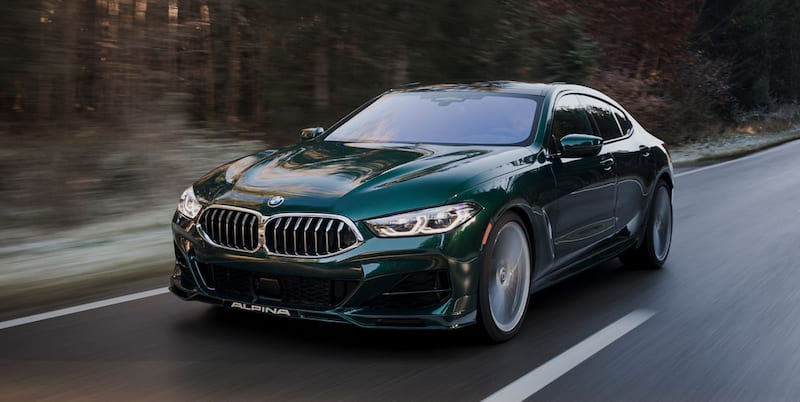 đầu xe BMW 840i Gran Coupe 2022