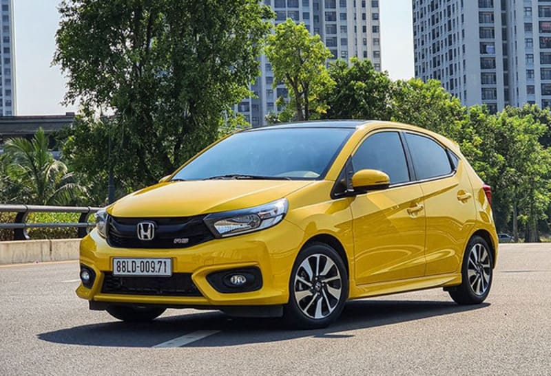 Honda Brio tiêu thụ nhiên liệu 5,4 cho đến 5,9L/100km